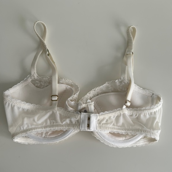 In Bloom by Jonquil Lace Padded Bra Ivory 34C - Picture 5 of 9